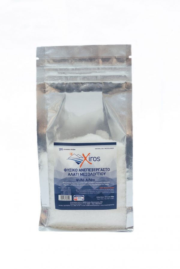 Thin Messolonghi Salt – Aluminum Packaging 500gr