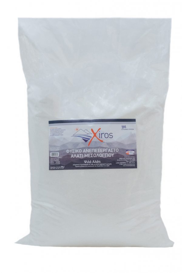 Thin Messolonghi Salt – Packing 25kg