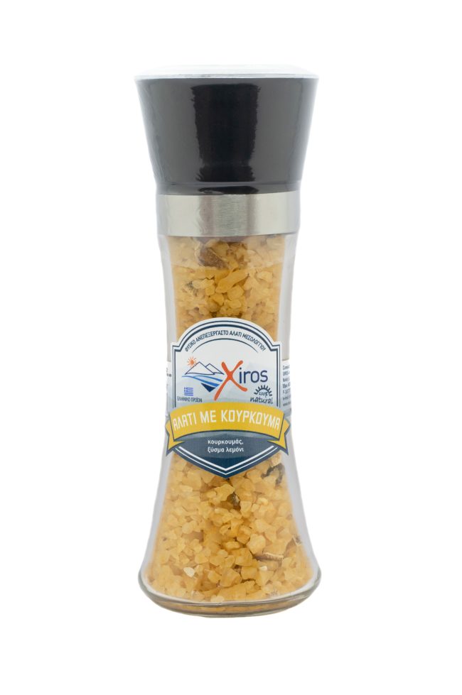 Mixture Salt with Turmeric – Mill 220gr